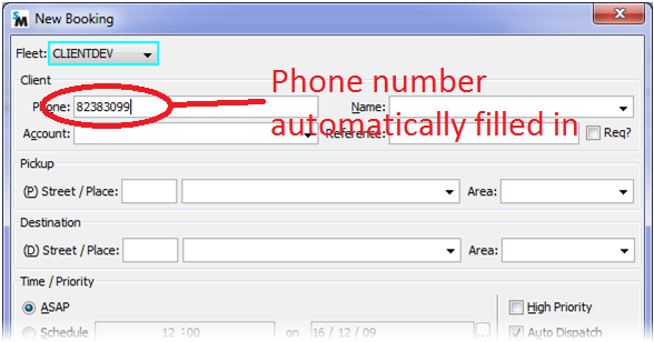 phone mumber auto fill