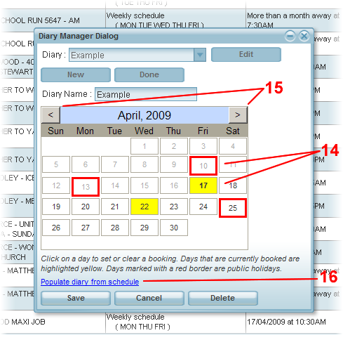 diary manager dialogue 2